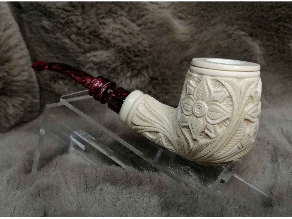 Hard Details Block Meerschaum Pipe Hard Details Block Meerschaum Pipe