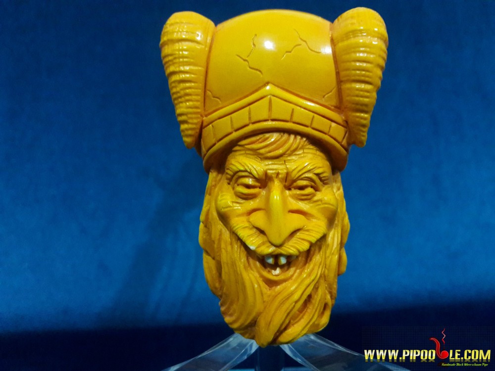 Meerschaum Calcined Viking Pipe