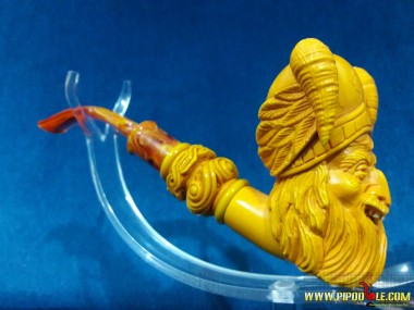 Meerschaum Calcined Viking Pipe