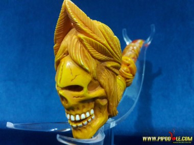 Meerschaum Caesar Skull Pipe