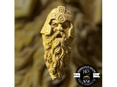 Handmade Block Meerschaum Gimly Pipe (Portre)