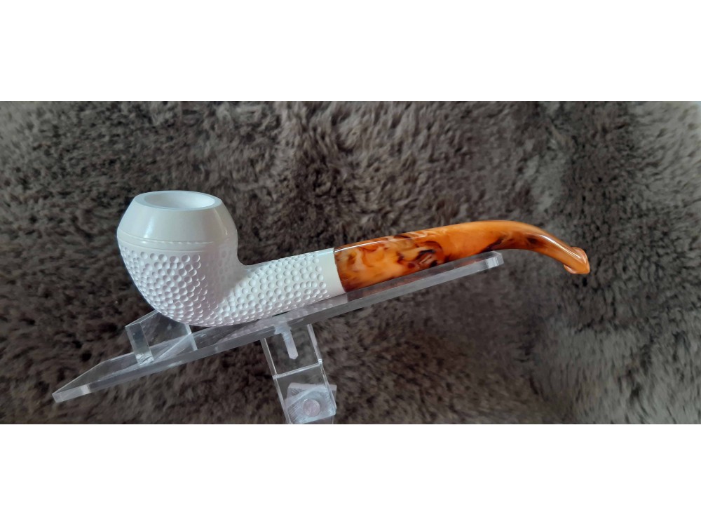 Handmade Block Meerschaum Pipe