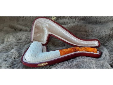 Handmade Block Meerschaum Pipe