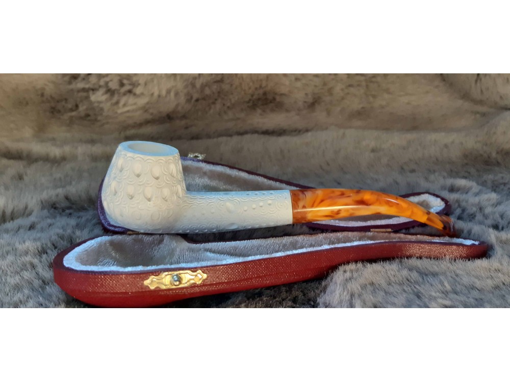 Handmade Block Meerschaum Pipe