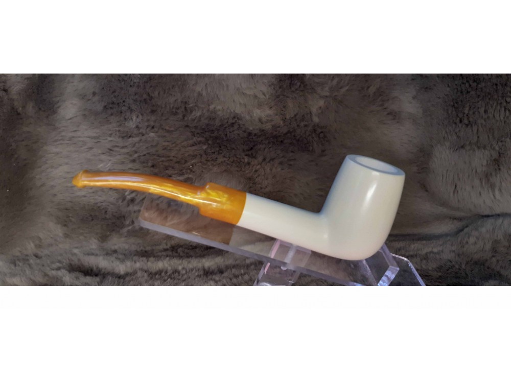 Handmade Block Meerschaum Pipe