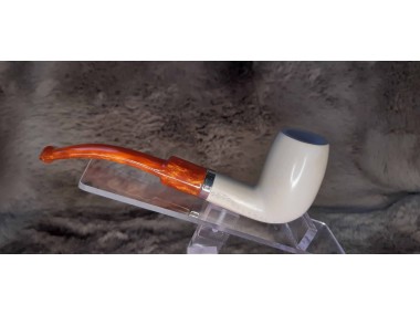 Handmade Block Meerschaum Pipe