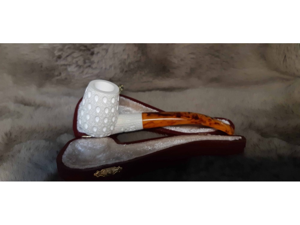 Handmade Block Meerschaum Pipe