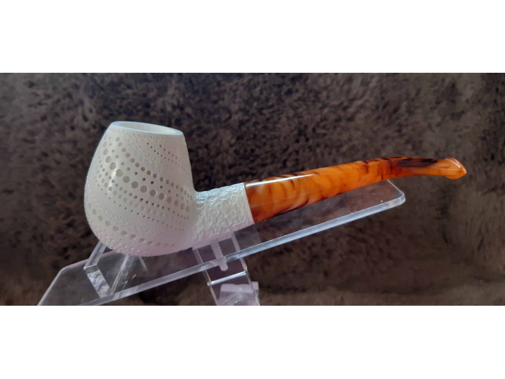 Handmade Block Meerschaum Pipe