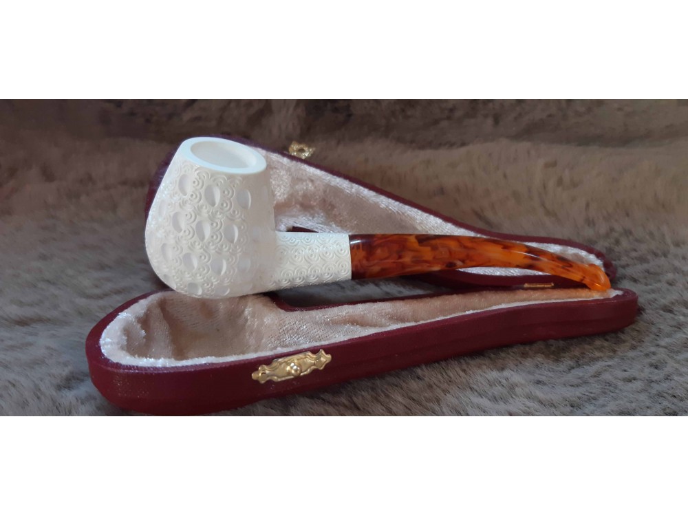 Handmade Block Meerschaum Pipe