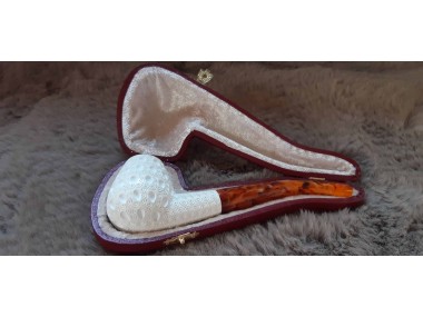 Handmade Block Meerschaum Pipe