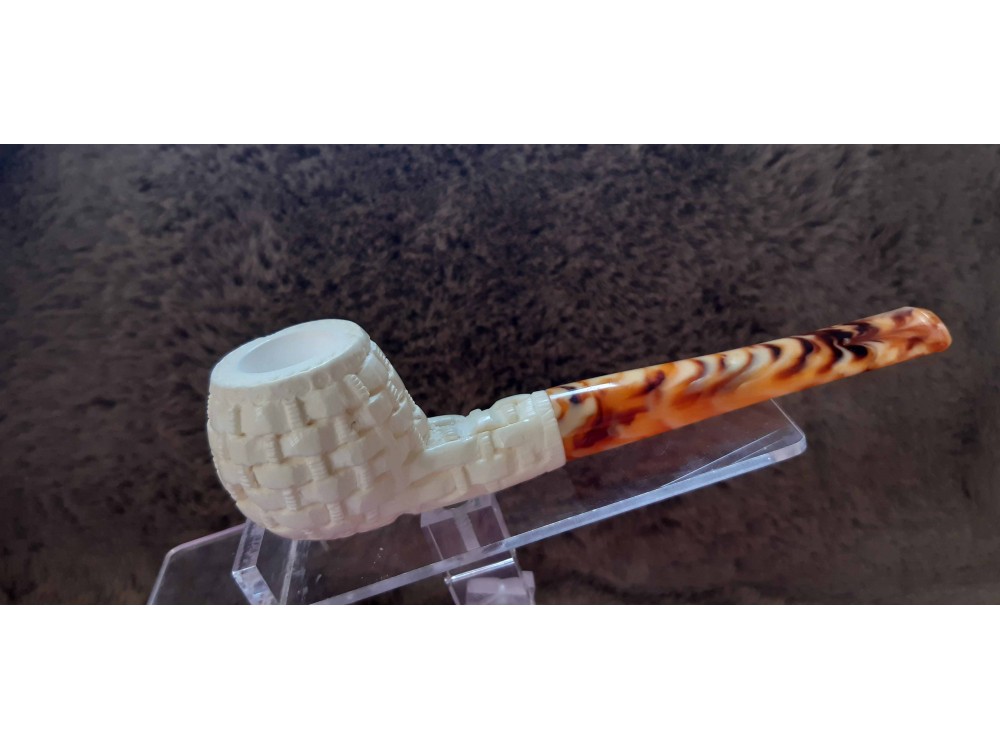Handmade Block Meerschaum Pipe