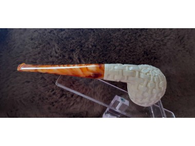 Handmade Block Meerschaum Pipe