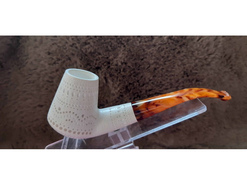 Handmade Block Meerschaum Pipe