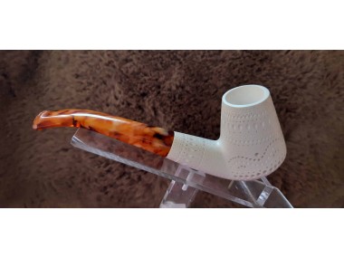 Handmade Block Meerschaum Pipe