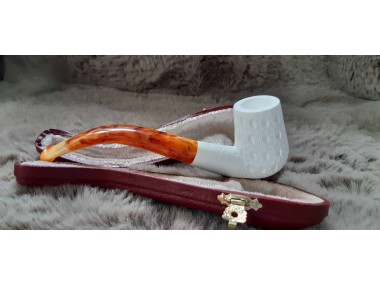 Handmade Block Meerschaum Pipe