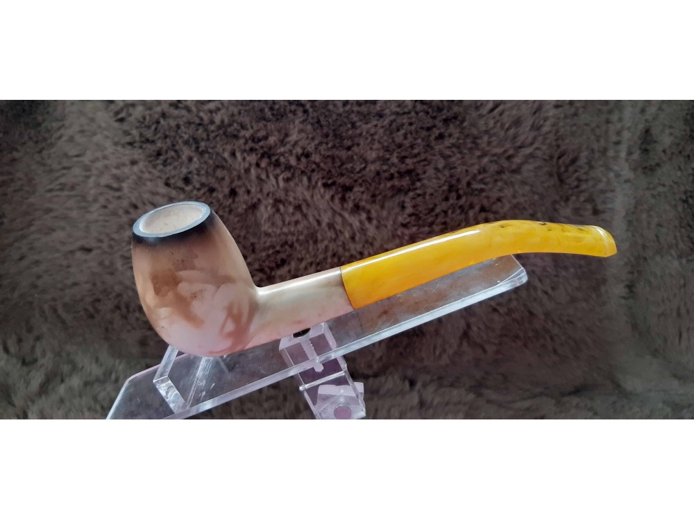 Handmade Block Meerschaum Pipe