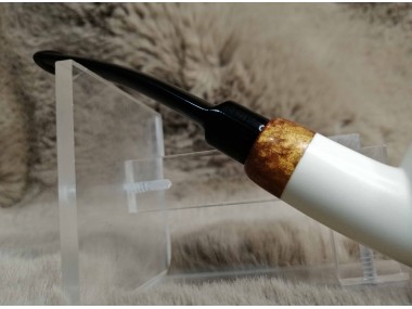Epoxy with Block Meerschaum Pipe  