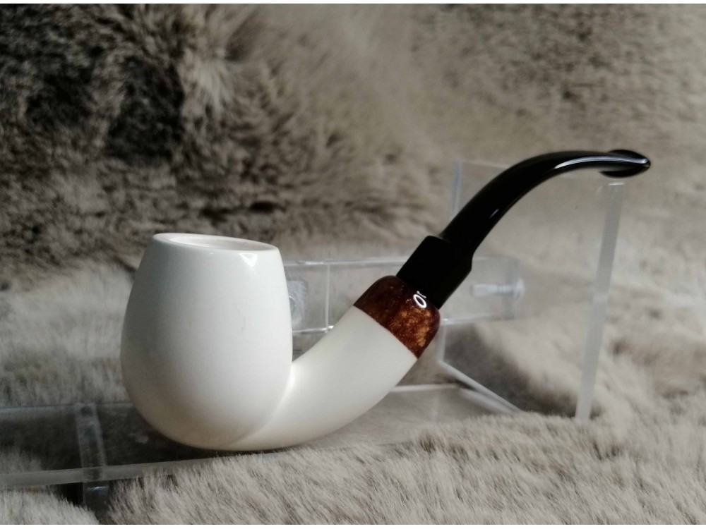 Epoxy with Block Meerschaum Pipe  