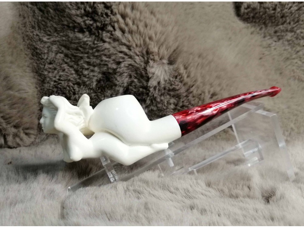 Block Meerschaum Naked Girl Pipe  
