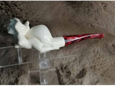 Block Meerschaum Naked Girl Pipe  