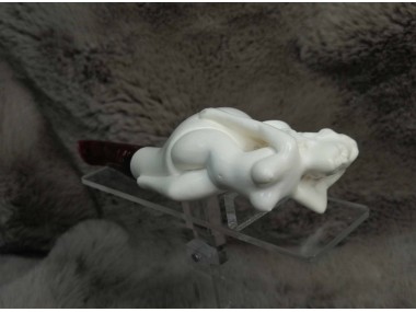 Block Meerschaum Naked Girl Pipe  