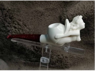 Block Meerschaum Naked Girl Pipe  