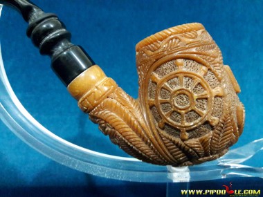 USN US Navy Emblem Pipe USN US Navy Emblem Pipe