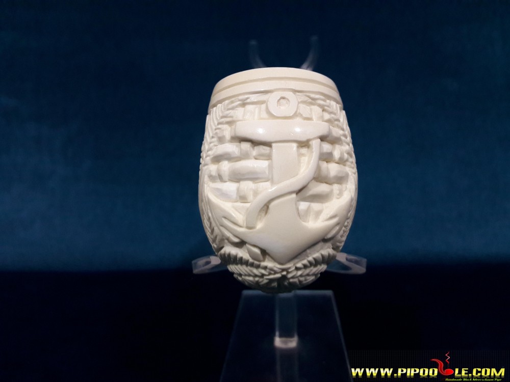 USN US Navy Emblem Pipe