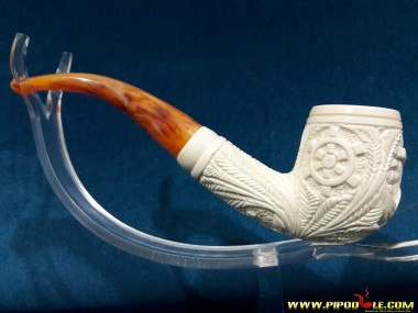 USN US Navy Emblem Pipe
