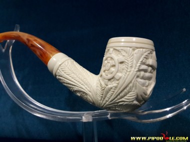 USN US Navy Emblem Pipe