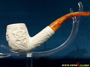 USN US Navy Emblem Pipe