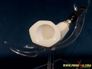 Handmade Block Meerschaum Pipe