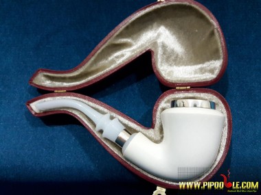 Handmade Block Meerschaum Pipe Handmade Block Meerschaum Pipe