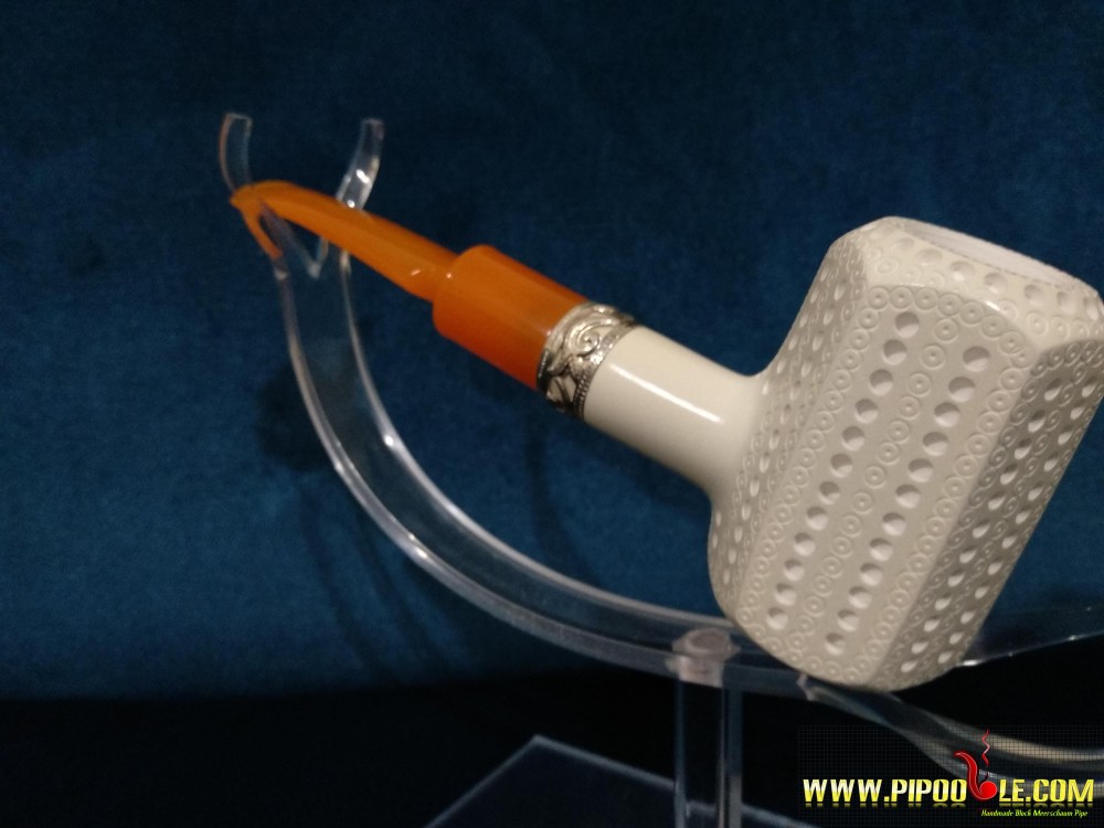 Handmade Block Meerschaum Pipe Handmade Block Meerschaum Pipe