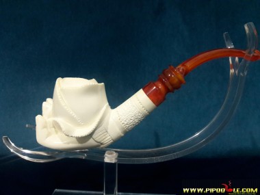Block Hand On Rose Pipe