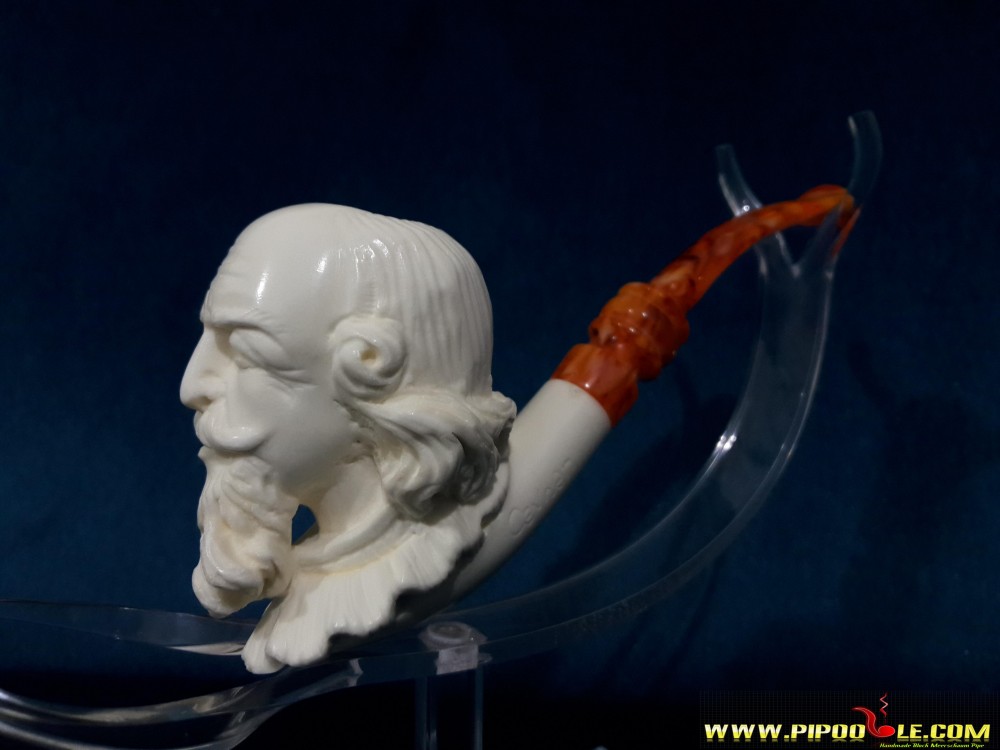 Block William Shakespeare Portre Pipe