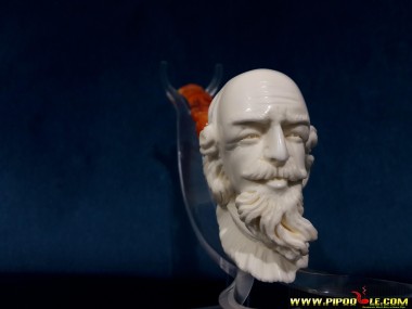 Block William Shakespeare Portre Pipe