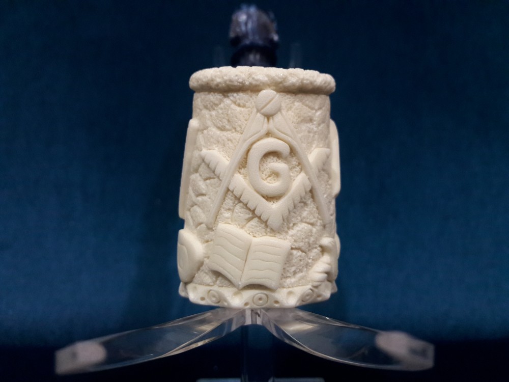Masonic Meerschaum Pipe Masonic Meerschaum Pipe
