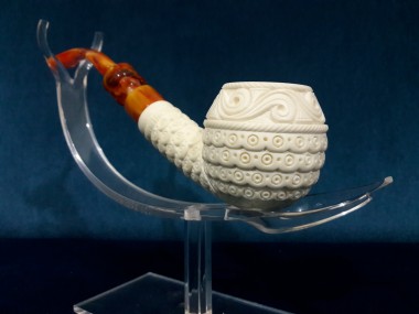 Meerschaum Figural Bulldog Pipe Meerschaum Figural Bulldog Pipe