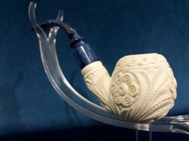 Figural Block Meerschaum Pipe
