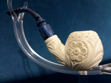 Figural Block Meerschaum Pipe