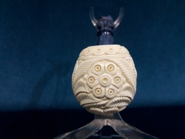 Figural Block Meerschaum Pipe