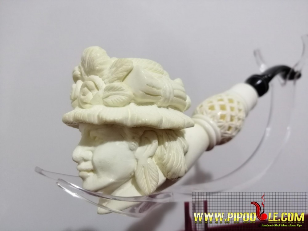 Block Meerschaum Lady Pipe