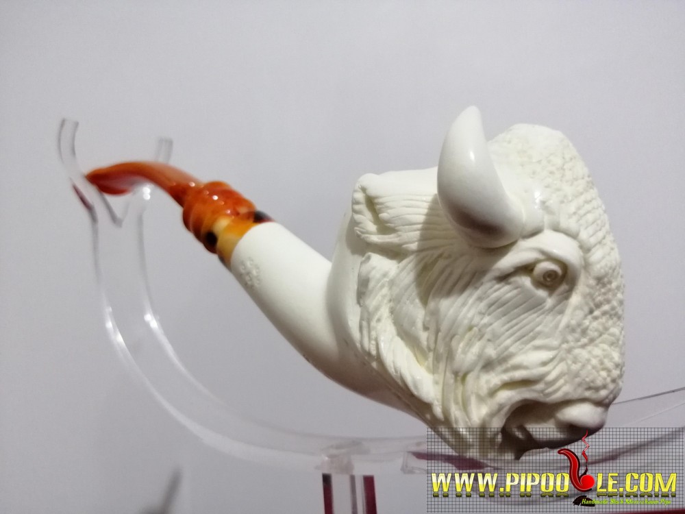Meerschaum Bison Pipe !