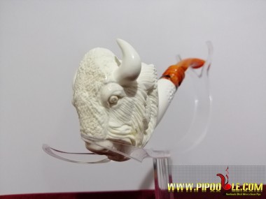 Meerschaum Bison Pipe !