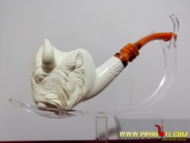 Meerschaum Bison Pipe !