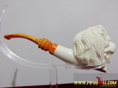 Meerschaum Lion Pipe !