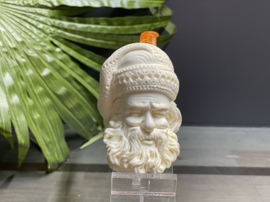 Block Meerschaum Santa Claus Pipe