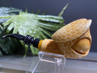 Block Meerschaum Free Shape Pipe