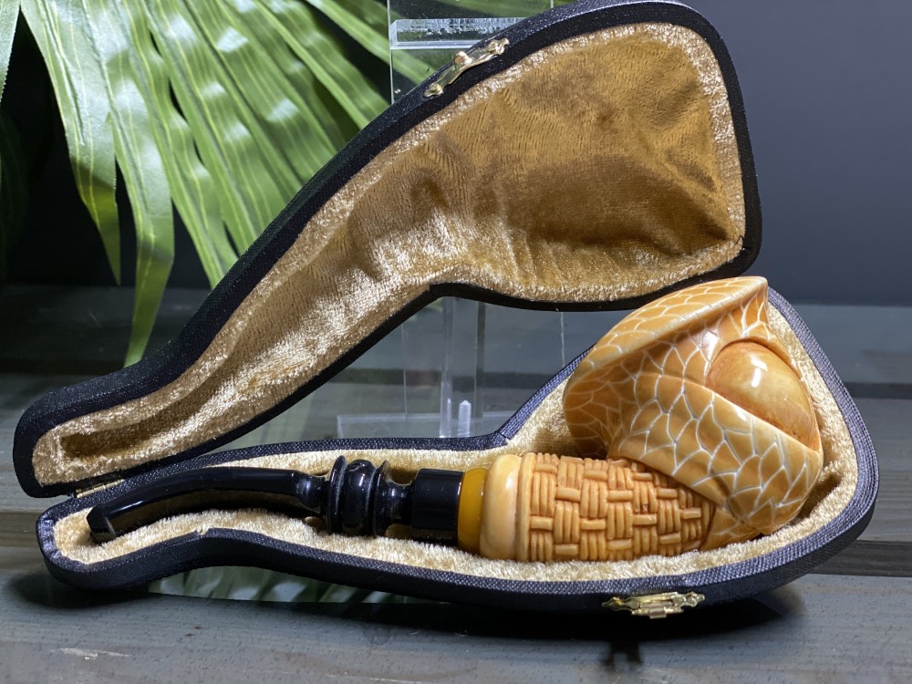 Block Meerschaum Free Shape Pipe